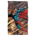 thumbnail image 2 of Superman Attack On Metropolis Officially Licensed Silky Touch Super Soft Throw Blanket 36" x 58", 2 of 8