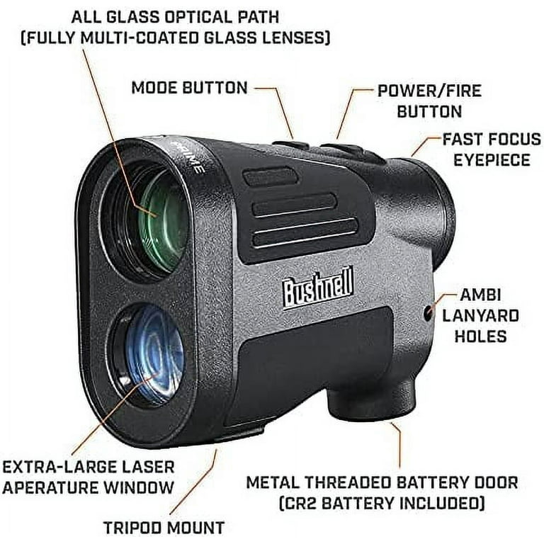 Bushnell Prime 1800 Hunting Laser Rangefinder, 6x24mm, Bow