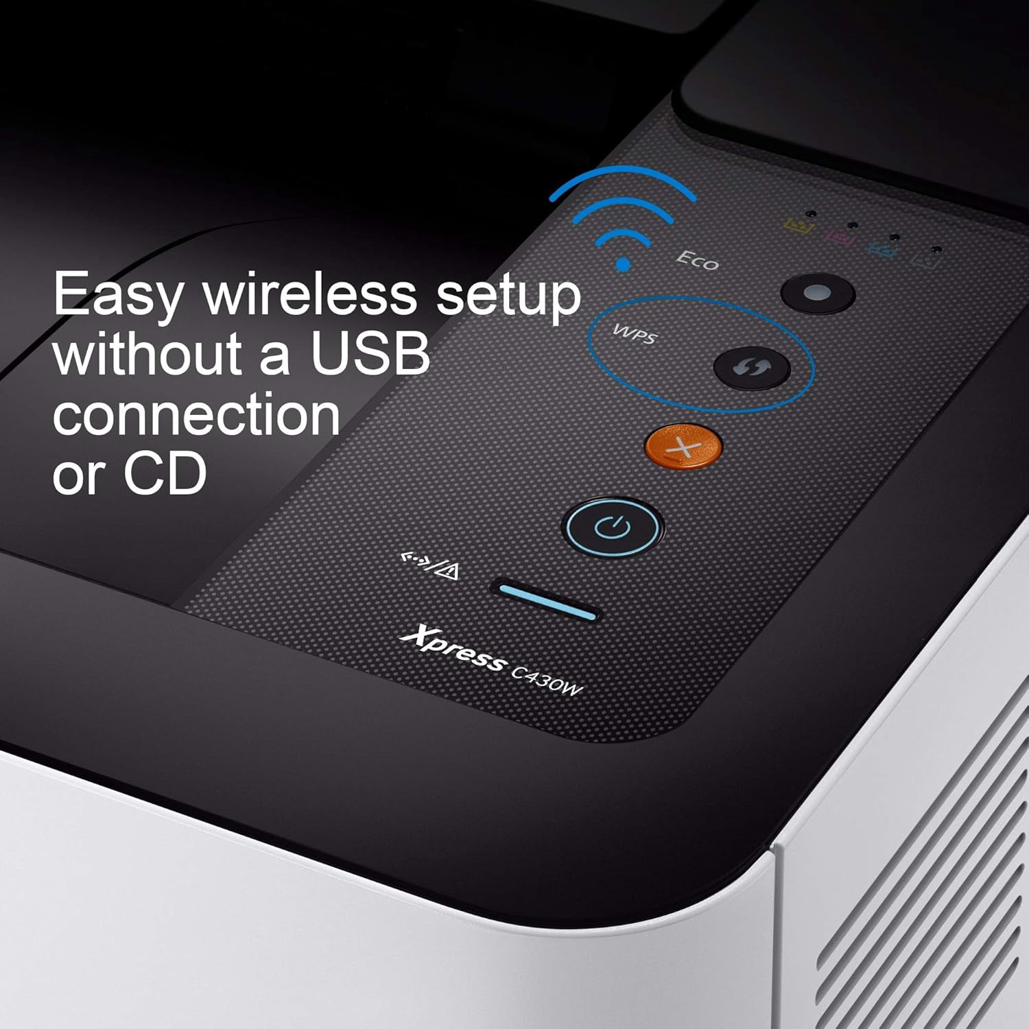Samsung Xpress C430W Wireless Color Laser Printer with Simple NFC + WiFi Connectivity and Built-in Ethernet