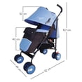 thumbnail image 3 of Carriola Plegable con Cubre-pies Aquila Azul Hasta 15 Kg, 3 of 5
