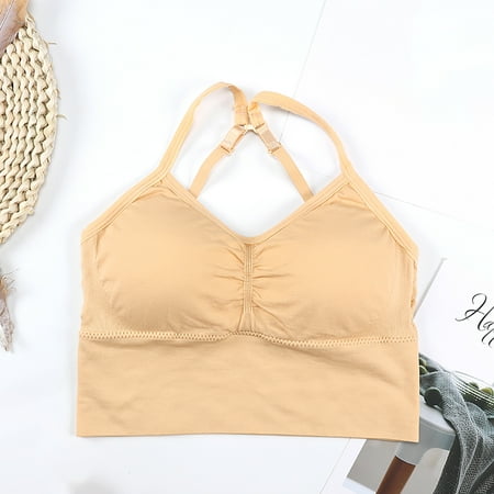 

Munlar Sports Bras Everyday Bras For Women Women s New Sling Girl Bra Without Steel Ring Sports Underwear