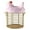 G, variant on Huayishang Storage Box, Kitchen Essentials Clearance Sale Colorful Design Eggs Basket Ceramic Chicken Shaped Lid Round Wire Basket Bottom Handle Metal Wire Eggs Storage Basket With