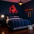 thumbnail image 5 of UPONRAY Baseball Player Custom Neon Signs, Usb Powered with Adjustable Brightness Wall Decor for Gifts, Cool White, 18 inch, 5 of 10