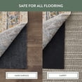thumbnail image 2 of Edenbrook Non-Slip Felt Rug Pad - Safe for All Floors - 1/4” Thick - Rubber Backing - Reduces Noise - Customizable, 5x8, 2 of 6