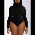 thumbnail image 4 of Faja Moldeadora de Abdomen para Mujer, Body de Larga Sin Costuras, Moldeadora Negro L, 4 of 6