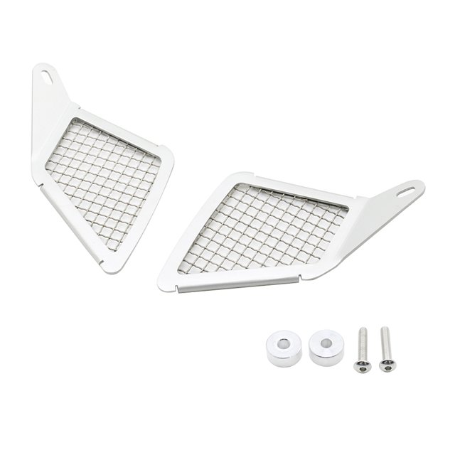 Pour BMW R1200GS LC R1200 GS R 1200 2013-2017 Prise d'Air Paire de Protection pour Entrée de Moto Capuchon Noir Aluminium