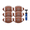Brown, variant on Athletic Works Scramble Series Football - Adult