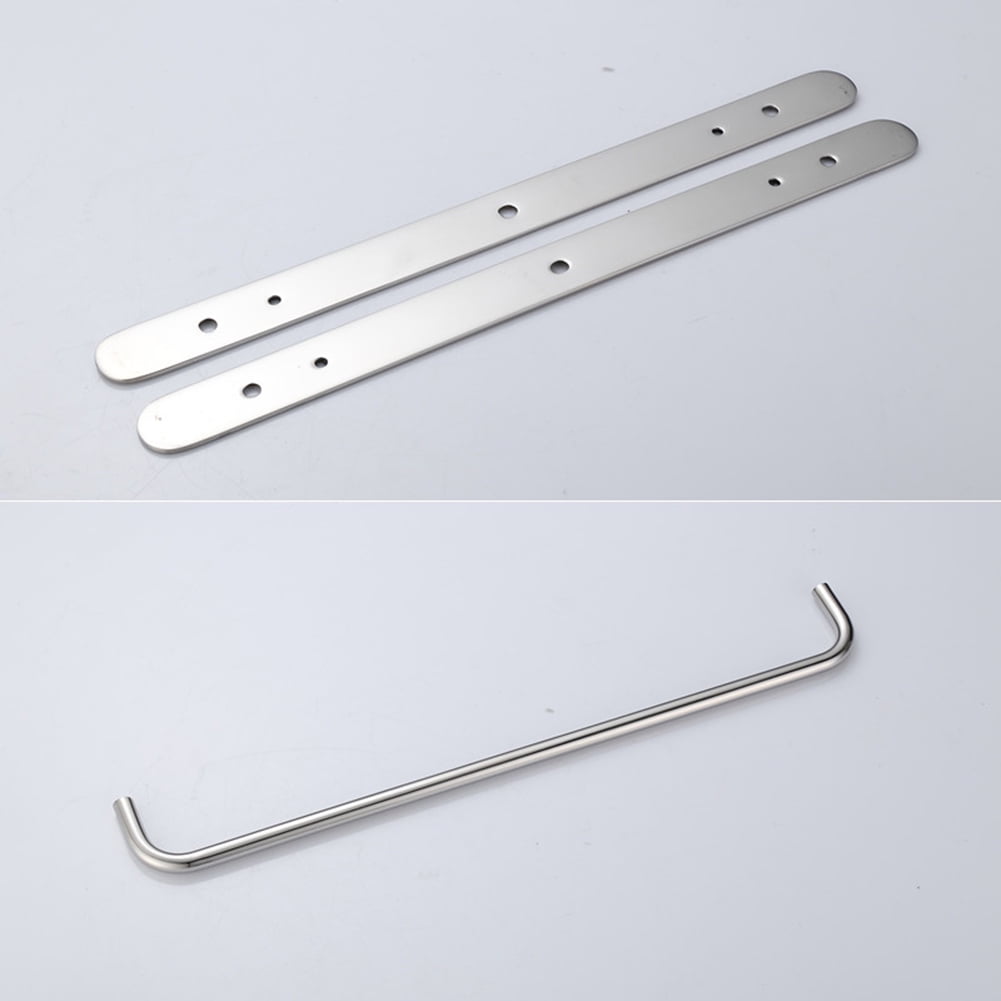 Kepooman 3-Tiers Bath Towel Bar, Towel Rack Towel Bars, Stainless Steel Towel Rack Luxury, Silver Kepooman 3-Tiers Bath Towel Bar, Towel Rack Towel Bars, Stainless Steel Towel Rack Luxury, Silver