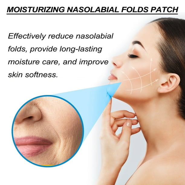 Teissuly Collagen Nasolabial Fold Patch Fades Nasolabial Crinkles Tightens Facial Skin Hydrates And Moisturizes Teissuly Collagen Nasolabial Fold Patch Fades Nasolabial Crinkles Tightens Facial Skin Hydrates And Moisturizes