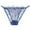 Blue, variant on Elegant Lace Panties for Women Seamless Thin Strap Sheer Comfort Underwear Black XL
