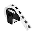 thumbnail image 3 of GREENCYCLE 6 Roll (1200 Labels per Roll) Compatible for Brother DK1219 DK-1219 Diameter 1/2'' 12mm White Round Paper Labels with Cartridge Use in QL-500 QL-550 QL-560 QL-700 QL-800 QL-810W QL-1050, 3 of 4