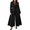 A1 Black, variant on Women's Dressy Pant Suit Mesh Sheer Sleeve Ruffle Blazer and Wide Leg Pants Set, Casual Work Office Business Party Matching Pantsuit Outfit for Meetings and Events Black 2XL