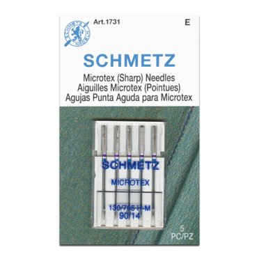 Euro-Notions Aghi per Macchina affilati Microtex, Multicolore, 9.2899999999999991 x 5.66 x 0.45 cm