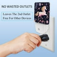 thumbnail image 3 of Star Unicorns LED Square Night Light - Compact and Energy Efficient Illumination for Bedrooms and Bathrooms - Plug-in Wall Lamp with Auto Sensor, 3 of 6