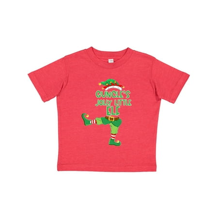 

Inktastic Christmas Guncle s Jolly Little Elf Gift Toddler Boy or Toddler Girl T-Shirt