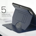 thumbnail image 6 of Dteck Business-Style Case for iPad Pro 11-inch (2024), Model A2836/A2837/A3006 Case, Heavy-Duty Case with Magnetic Stand/Pencil Holder/Auto Sleep Wake Function, Protective Thin Folio Cover, Navyblue, 6 of 8