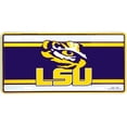 thumbnail image 1 of LSU Tigers NCAA Team Stripe License Plate, 1 of 3