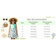 thumbnail image 3 of Aideaone Toddler Girls Dresses Sleeveless Tiered Sundress Kids Cute Print Twirly Swing Summer Dress Casual Sun Dress for Little Girls 4-7T, 3 of 6