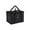 Black, variant on Insulated Grocery Bag with Zipper, Large Thermal Tote for Food Delivery, Leakproof Hot Cold Transport Bag for Picnics Camping Shopping