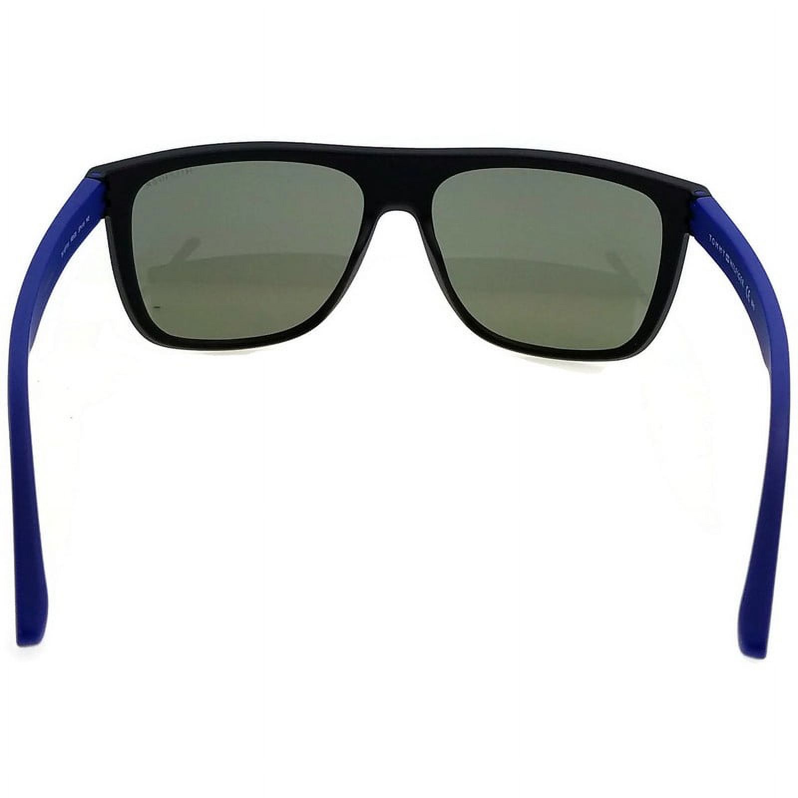 Tommy Hilfiger Grey Blue Mirror Square Men's Sunglasses TH 1277/S 0FB1/23 57