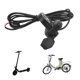 thumbnail image 5 of Acelerador De Pulgar Eléctrico, Acelerador De Pulgar De Bicicleta Eléctrica Del Lado Izquierdo De Metal ABS Para Scooter Eléctrico Amonsee Bike Finger Trigger Throttle, 5 of 8