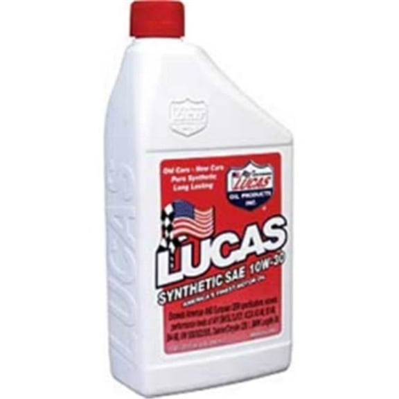 Lucas Oil 10050 Synthetic 10W30 High Performance Motor Oil