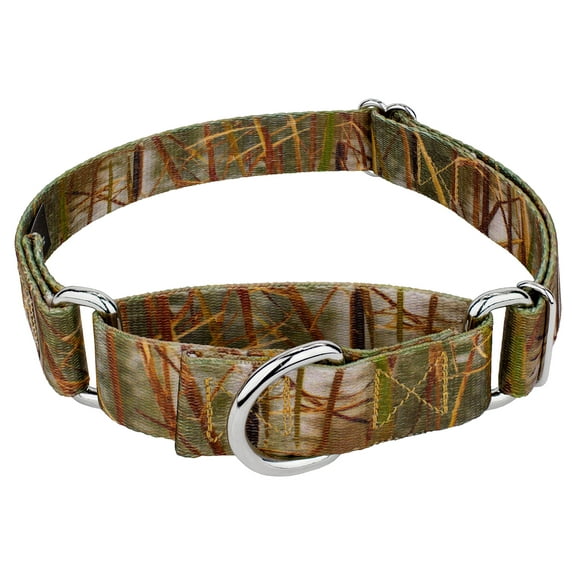 Country Brook Petz® Waterfowl Camo Martingale Dog Collar, Small
