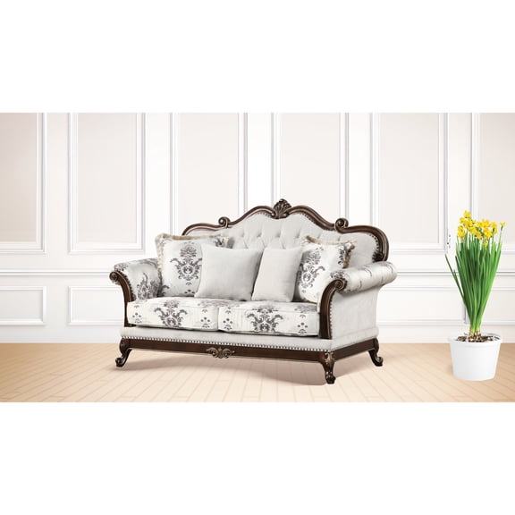White Wood Construction / Offer Durable Living Room Furniture