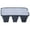 Black, variant on Vestitly Foldable Ice Cube Trays Easy Release Silicone Flexibleice Cube Trays With Spill Removable Lid Certified And For Cocktail Freezer Stackable Ice Trays With Covers