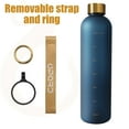 thumbnail image 3 of Opard 32oz / 27oz Motivational Water Bottle with Time Marker to Drink Reusable Plastic Bottle with BPA Free Tritan for Gym and Sports, 3 of 7