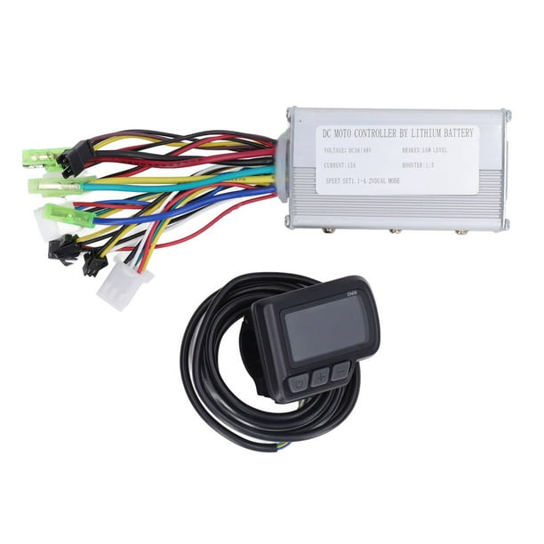 Motor Speed Controller Kit,15A 36V 48V Brushless Electric Bike