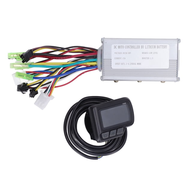 Kit de controlador de bicicleta eléctrica NikouMX controlador de motor sin escobillas 15A 36V 48V
