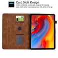 thumbnail image 3 of GSFY Case Compatible with iPad Air 11 inch M3 (2025) / M2 (2024), iPad Air 10.9 inch 5th/4th Gen 2022/2020, PU Leather Folio Stand Magnetic Closure Wallet Case with Auto Sleep/Wake, Brown, 3 of 7