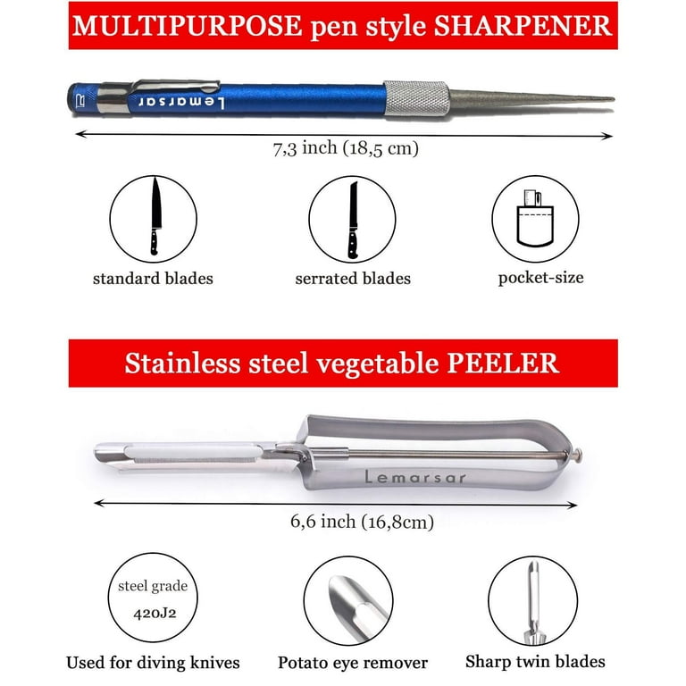 Adjustable Mandoline Slicer for Kitchen,Stainless Steel Vegetable Chopper -  Food Chopper,Vegetable Slicer,Mandolin,Veggie Chopper with Waffle Maker