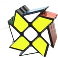 thumbnail image 4 of Ensemble de 3 Cubes Magiques Pêcheur + Roue + Axe Forme Spéciale Cube de Vitesse (Noir), 4 of 4