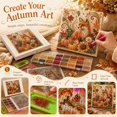 thumbnail image 4 of Autumn Pearl Painting Kit, DIY Autumn Harvest Pumpkin Pearl Diamond Art Kit (Style B), 4 of 8