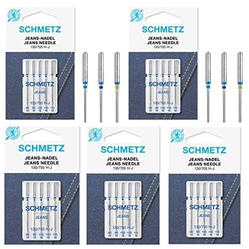 Schmetz Needle Jeans Astd (Pack Of 5)