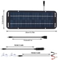 thumbnail image 4 of Yingyy Eco-Friendly Charging Solution Solar Trickle Charger Trucks 12v cells, this Solar Panel, 4 of 6