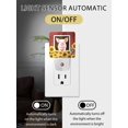 thumbnail image 2 of Night Lights Auto Sensor Sunflower Pig Plug-in LED Nightlights Lamp Dusk to Dawn for Living Room, Bedroom, Bathroom, Hallway, Stairways Home Wall Decor, Farm Animal Barn Night Light, 2 of 9