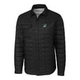 thumbnail image 2 of Men's Cutter & Buck Black Portland State Vikings Team Logo Big & Tall Rainier PrimaLoft Eco Insulated Quilted Button-Up, 2 of 3