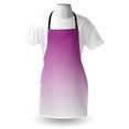 thumbnail image 3 of Ombre Apron Romantic Violet Flowers Inspired Contour Style Modern Digital Design Art Print, Unisex Kitchen Bib Apron with Adjustable Neck for Cooking Baking Gardening, Violet Purple, by Ambesonne, 3 of 3