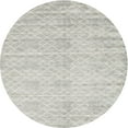 thumbnail image 1 of Ahgly Company Machine Washable Indoor Round Contemporary Dark Goldray Area Rugs, 6' Round, 1 of 7