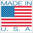 thumbnail image 1 of Aviditi Tape Logic 4"" x 4"" "Made in U.S.A."" Adhesivo rojo/blanco/azul para manipulación de envío, embalaje y mudanza (1 rollo de 500 etiquetas), 1 of 5