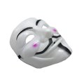thumbnail image 1 of Máscara Disfraz de | Máscaras Halloween de Plástico Resistente con Resorte Ajustable | 19cm x 17cm | Mascara V de Vendetta | Máscaras para Disfraz, 1 of 5