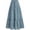 Blue Grey, variant on Long Skirts for Women Summer Boho Lace Embroidery High Waist Flowy Tiered Spring Maxi Skirt Beach Vacation,XL,Blue Grey