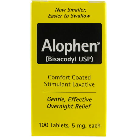 Numark Laboratories Alophen  Comfort Coated Stimulant Laxative, 100 (Best Otc Stimulant Laxative)