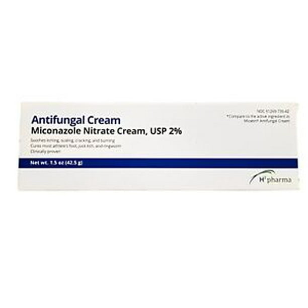 Miconazole 2 Antifungal CREAM 42.5gm / 1.5oz H2 pharma