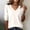 White, variant on Sweaters for Women Half Short Sleeve V Neck Solid Color Lightweight Base Sweater Jumpers Winter Pullover Fall Casual Sweater for Women Spring & Autumn Womens Tops Beige L