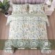 thumbnail image 5 of Homcosan Juego De Edredón Floral Tamaño Queen – Suave Colcha Bohemia De 3 Piezas De Microfibra Ligera Juego De Cama Con 2 Fundas De Almohada Para Uso En Todas Las Estaciones, 5 of 5