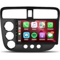 thumbnail image 6 of Zcargel 9in Android 13 Car Stereo Radio for Civic 2000-2005, Head Unit with Wireless CarPlay Android Auto, Mirror Link, GPS Navigation, FM/RDS, SWC, Bluetooth, 2+32GB, 6 of 12